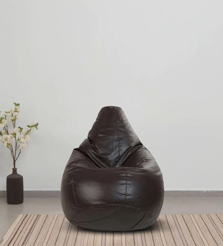 Image of Large Bean Bag Cover Without Beans (Brown)