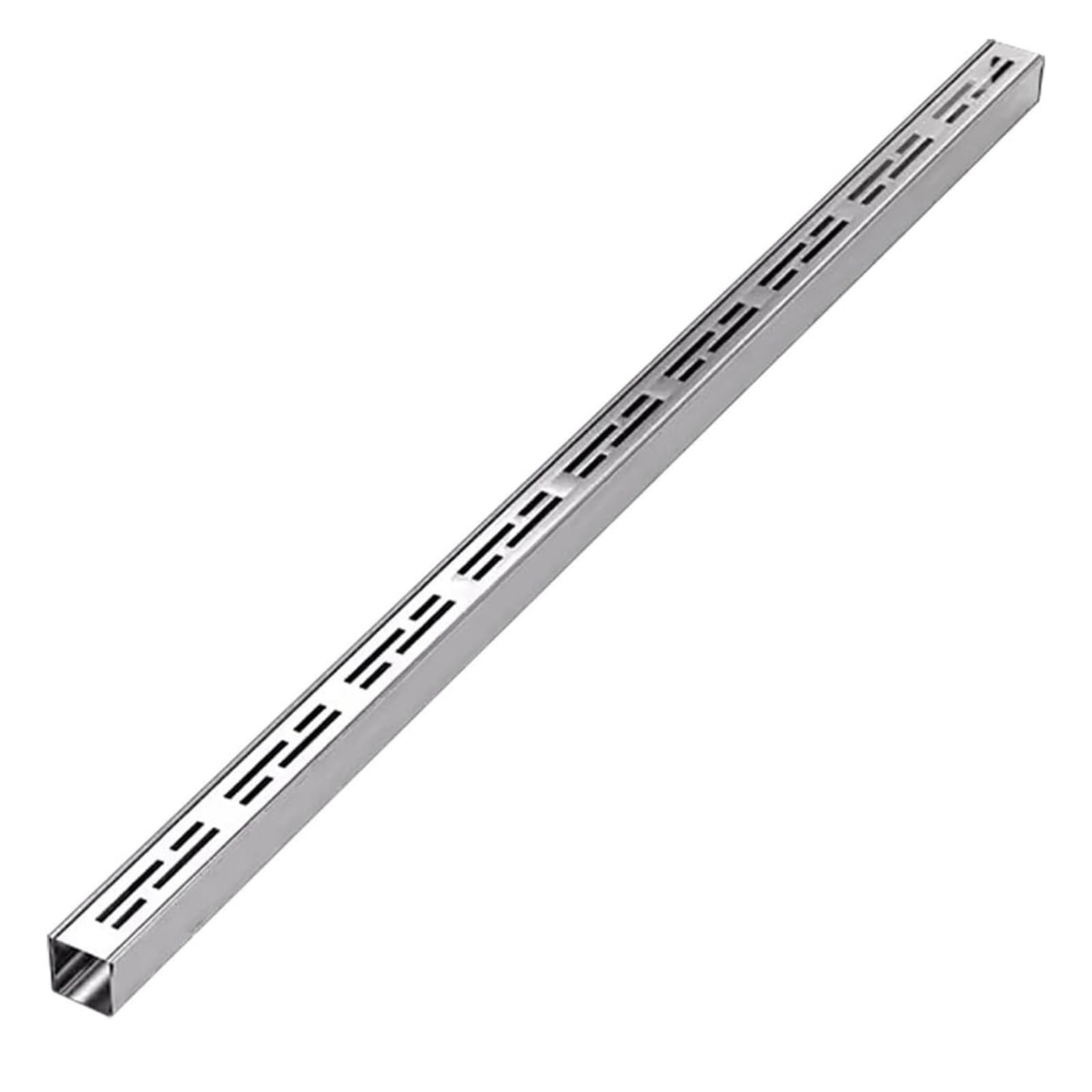 Drain de canalisation de 35 mm avec grille lot de 10 caniveaux étroits