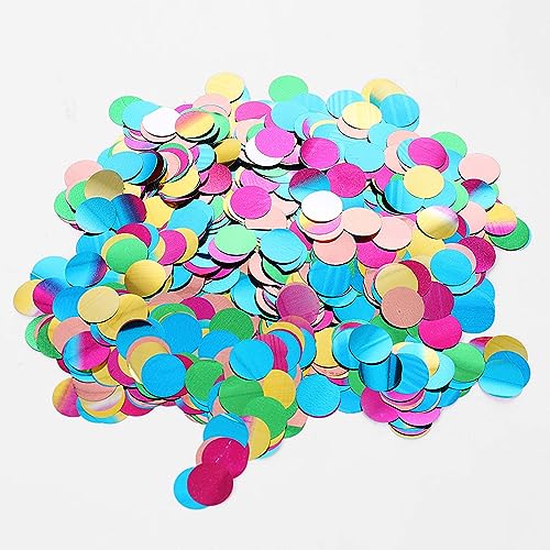 Image of Rainbow Confetti Balloons, 25 Pcs Thickened 12 Inch Clear Latex Balloon with Colorful Confetti Inside for Graduation Engagement Bridal Shower Party Baby Shower Birthday Party Decorations Supplies