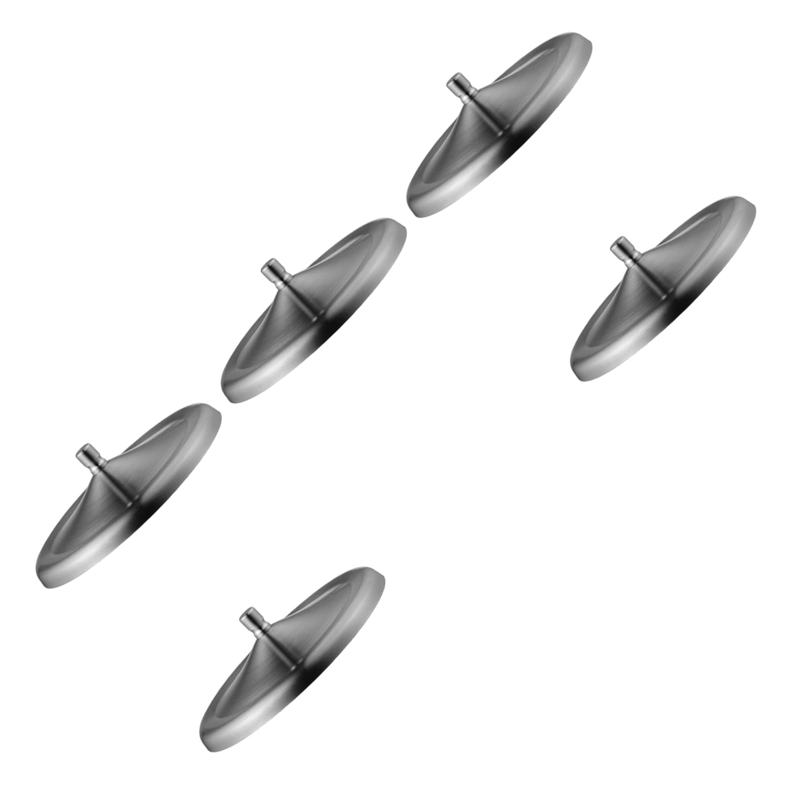 5Pcs Stainless Steel Shatterproof Cup Lid Easy to Clean for Hot Drink Universals for Bottles and Mugs Stainless Steel Cup Lid
