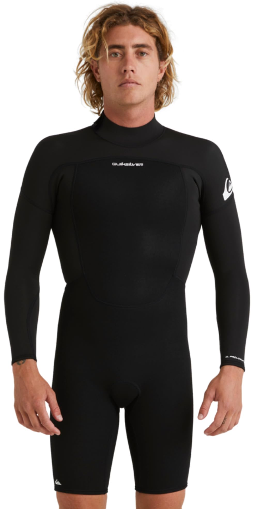 Quiksilver - 2/2 Prol LS SP Traje de Surf, Hombres, Black, XL