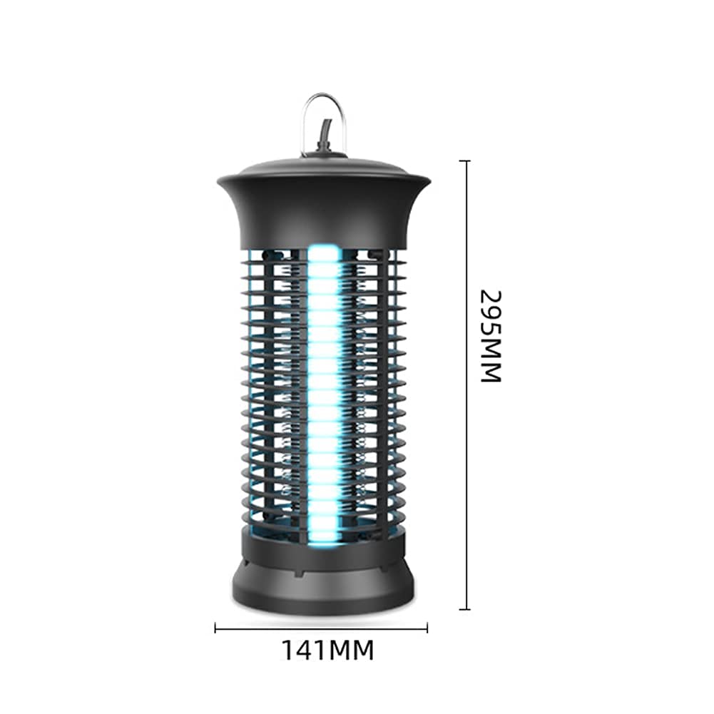 Lámpara para Matar Mosquitos, lámpara Trampa para Matar Insectos Mosca eléctrica Atracción de luz Ultravioleta de 360 ° Mata Mosquitos eléctrico para Interiores, hogares, cocinas, oficinas, Patios