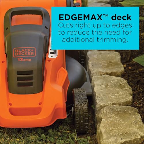 Image of Black & Decker Lawn Mower Lawn Corded 12Amp 20Inch Mm2000