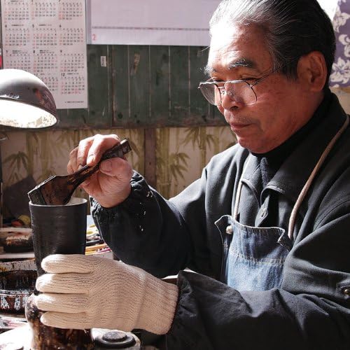 Arita Ware Oribe Kansei Sake Cup Set (26.0 fl oz (675 cc) Value Pack of 2 5.9 fl oz (145 cc) Cups