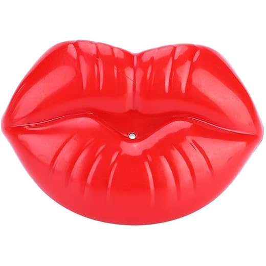 Chupete del bebé, chupete de la piruleta de la diversión chupete del bebé del masaje del silicón de la categoría alimenticia(Red)