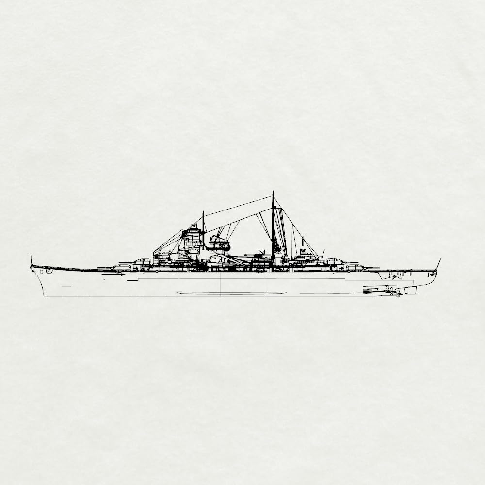 MRY-SFW 1/200 Deutschland Marine Admiral Hipper-Klasse BlÃcher 2nd Schiffswasserlinie