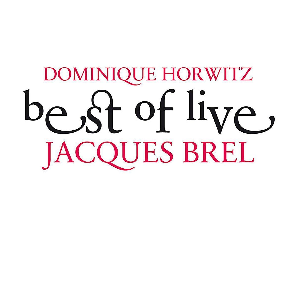 Best of Live-Jacques Brel