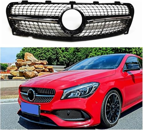 Calandre pour avant Benz GLA X156 2017+ garniture feu antibrouillard - 2