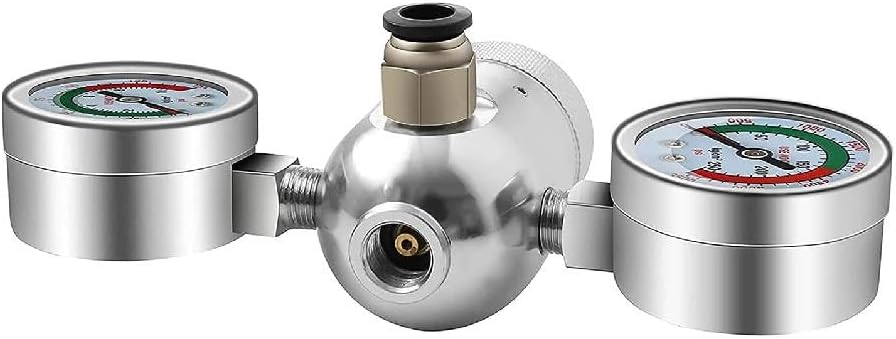 Pressure Regulating Valves M11 Thread Universal For Whipped Cream 0.95Liter 580g Tank With Hose Line & Adapter Adapter