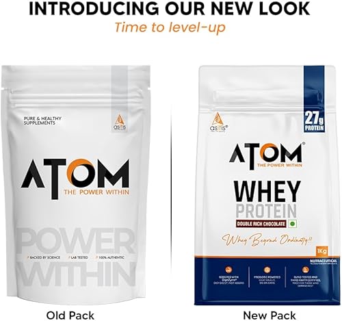 Miniatura 9 de AS-IT-IS - Proteína de suero atómico de 2.2 lbs35.2 onzas con enzimas digestivas  Certificado US Labdoor para precisión y pureza  Sabor a chocolate