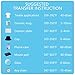 HTVRONT Sublimation Paper 8.5 x 11 Inches - 150 Sheets 105g Excellent Ink Release Sublimation Transfer Paper for Tumblers, Mugs, T-shirts