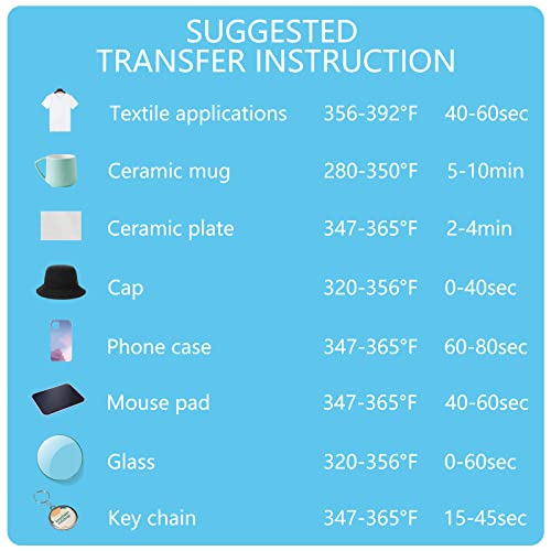 Image of HTVRONT Sublimation Paper 8.5 x 11 Inches - 150 Sheets 105g Excellent Ink Release Sublimation Transfer Paper for Tumblers, Mugs, T-Shirts (Pack of 2)