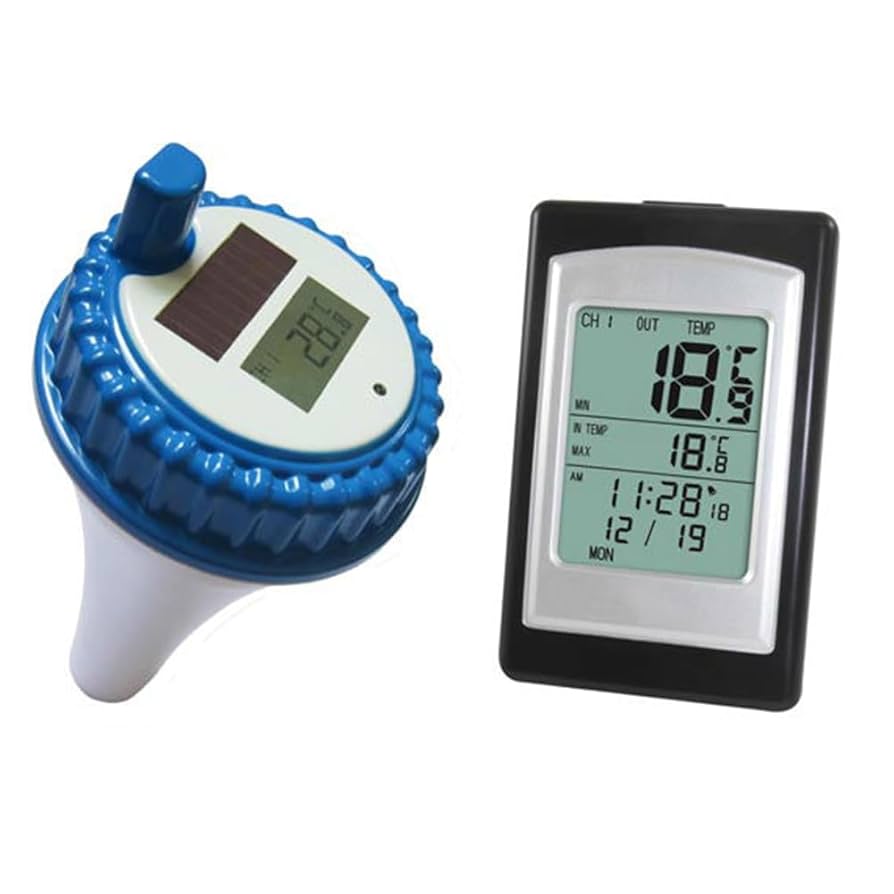 Wireless Pool Thermometer Digital Floating Pool And Thermometer Remote Pool Thermometer For Swimming Pool Bath Water Hot Tubs