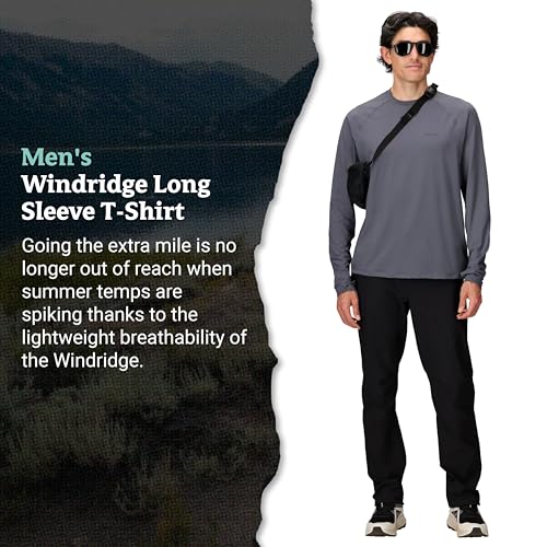 Image of MARMOT Men's Windridge Moisture-Wicking, Eco-Friendly, Breathable, UPF Long Sleeve Shirt
