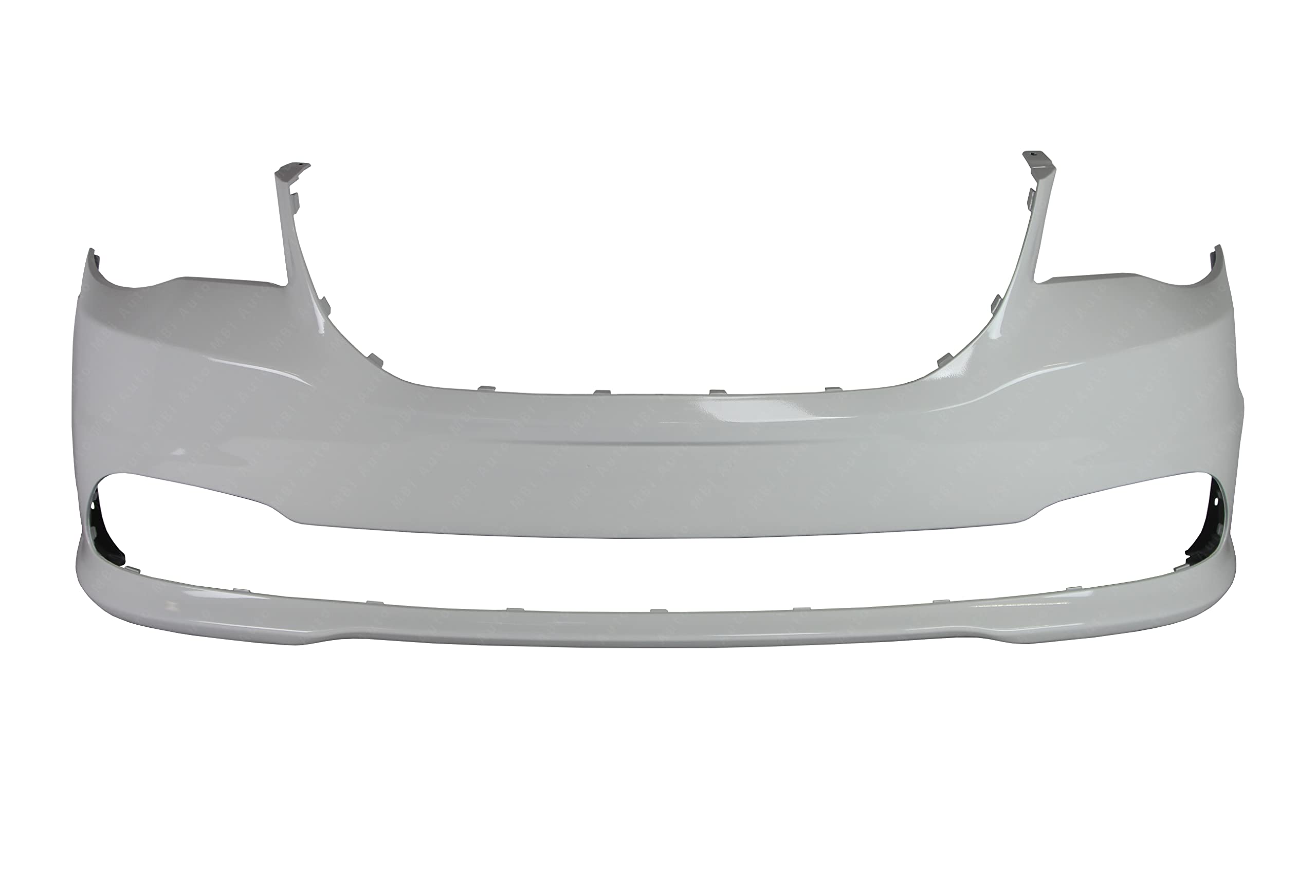 BUMPERS THAT DELIVER - Painted PW7 Bright White, Front Bumper Cover Fascia Compatible with 2011-2020 Dodge Grand Caravan 11-20, CH1000A02