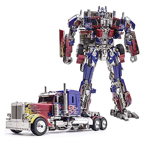 JINJIND Deformation Robot Toys, WEI Jiang Oversized Optimus Prime Alloy 11 Inch SS05 Figure Movie Edtion Oversize,The