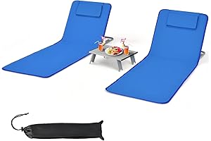 Tangkula Beach Lounge Mat - Ultimate Comfort and Convenience for Beach-Goers