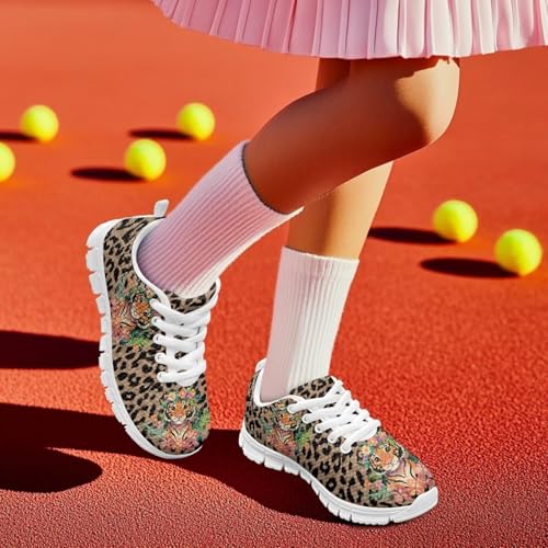 Yzaoxia Girls Sneakers Athletic Running Shoes for Kids Casual Sneakers Size 11-Size 54