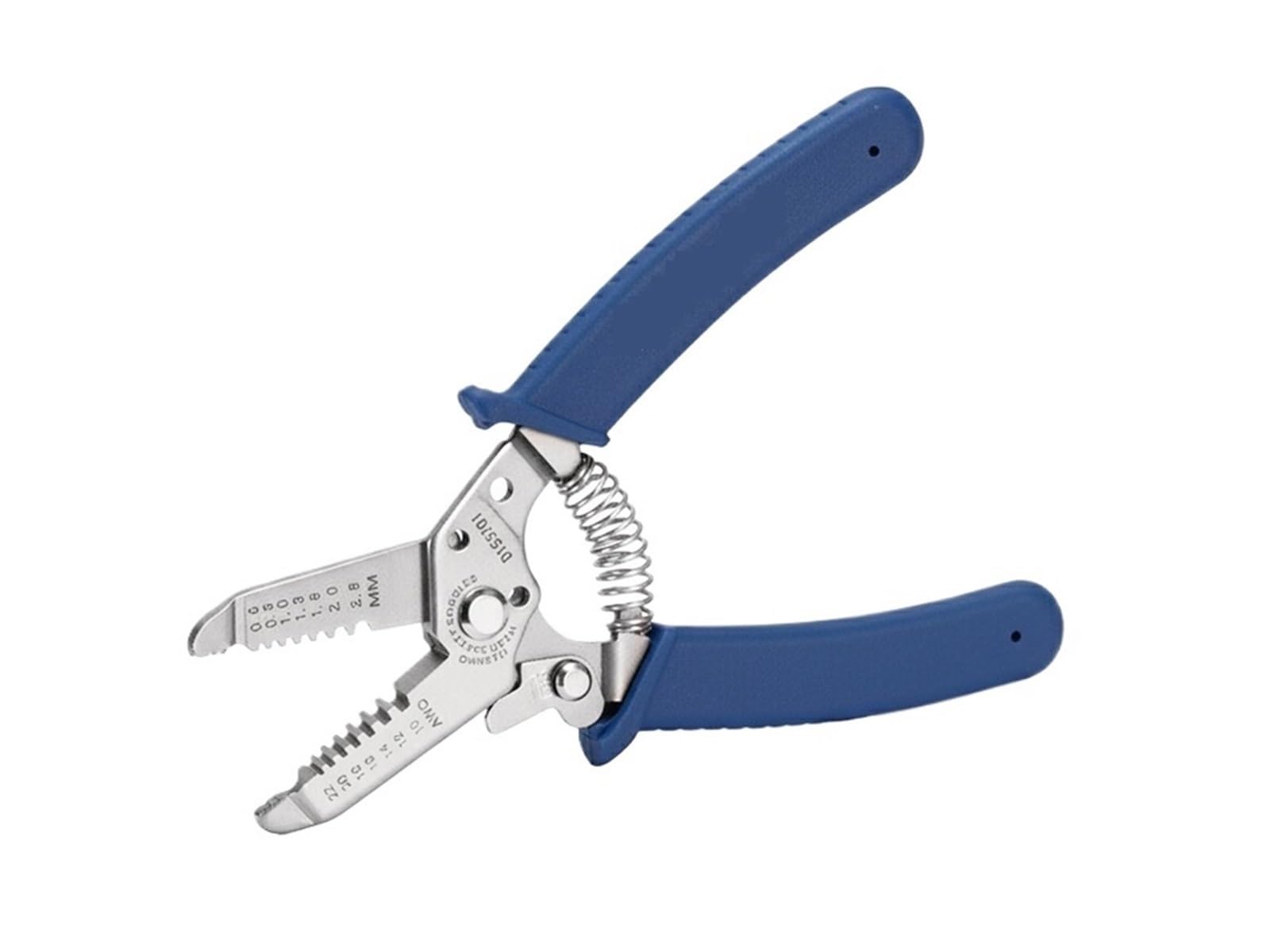 6.5 Inch Automatic Wire Stripper, 4Cr13 Stainless Steel Sharp Blade, Heavy Duty Crimper Pliers for Auto Car Repair