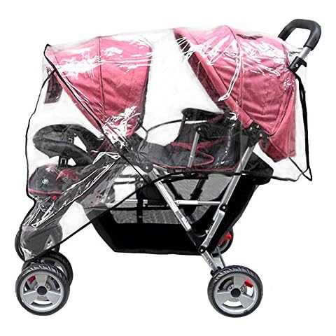 Aligle Weather Shield Double for Swivel Wheel Stroller Cover