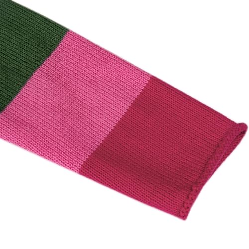 Image of BOBOYOYO Girls Cute Cardigan 100% Cotton Rainbow Kids Cardigan Sweater | Button up Striped Knit Cardigan for Children 3-14 Years