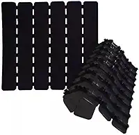Tapete Estrado Antiderrapante para Box Banheiro STM Plastic 53x48 (1, Preto)