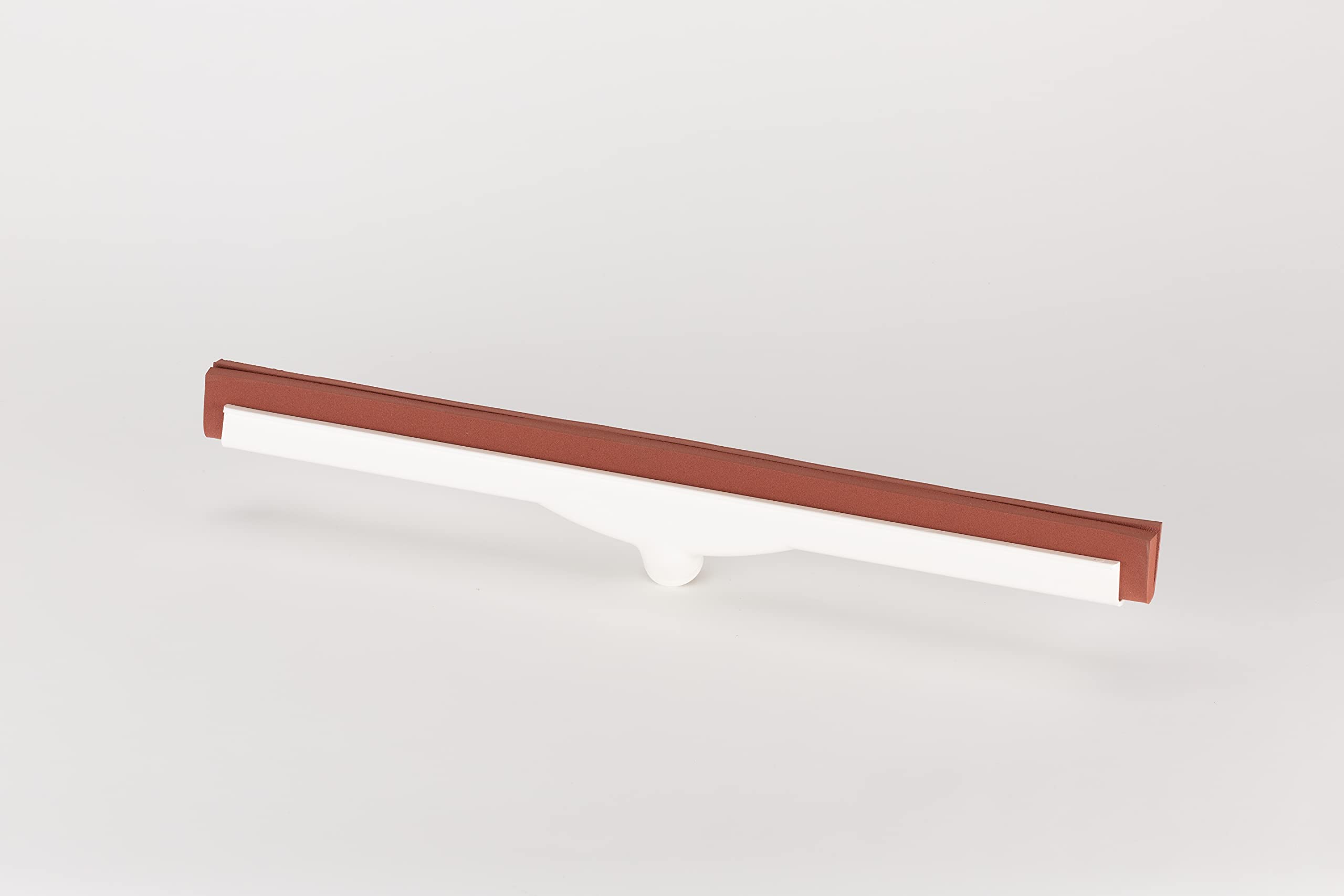 Carlisle 36692200 Flo-Pac suave doble espuma rasqueta de goma para suelo con marco de plástico, 22 cm ancho, rojo (caja de 10)