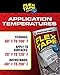 Flex Tape, Original Thick Flexible Rubberized Waterproof Tape - Seal and Patch Leaks, Works Underwater, Indoor Outdoor - Home RV Roof Plumbing and Pool Repairs, Black, 4 in x 5 ft, Pack of 1