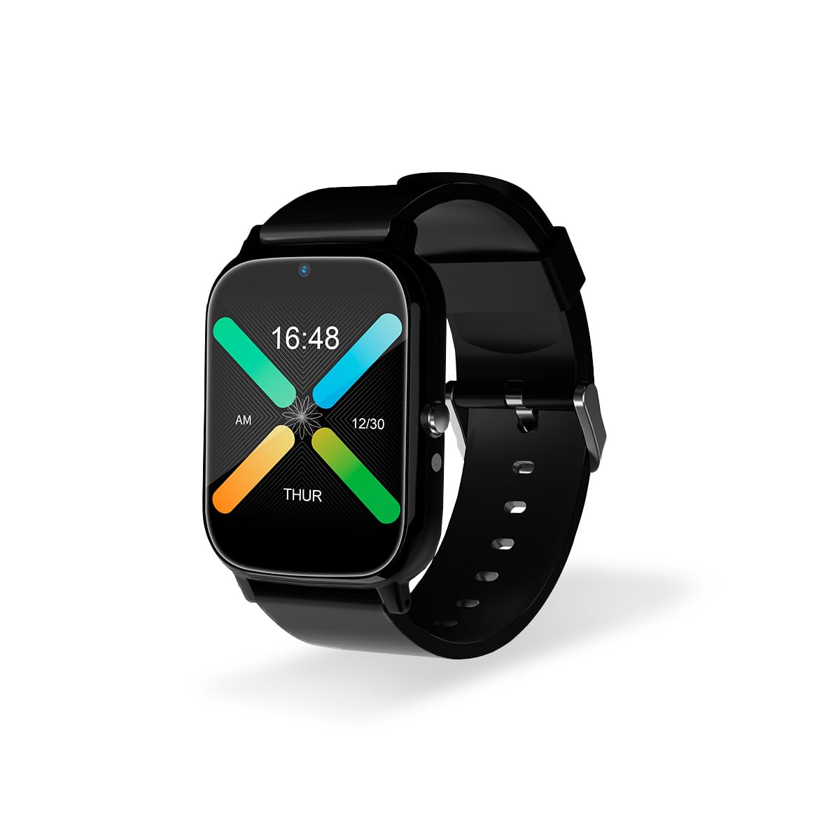 DCU TECNOLOGIC - Smartwatch Sénior con GPS y Videollamadas 4G - Reloj Inteligente con Pantalla IPS Full Touch de 1,​69'' - IPX6 Impermeable - Ideal para Adulto Mayor - Color Negro