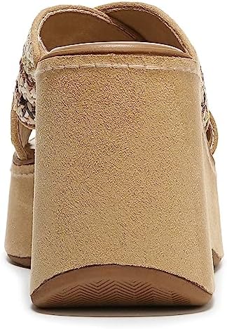 ZODIAC Womens Nessa Raffia Wedge Slides Desert Multi 6.5 M | Image 4