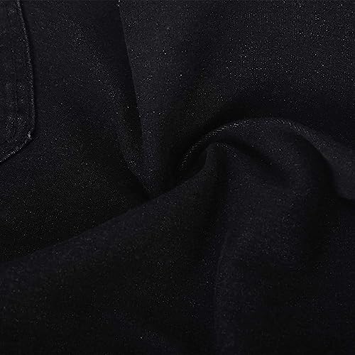 Ripped Denim Pants for Men Slim Fit Distressed Destroyed Jean High Waist Washed Vintage Classic Skinny Jean Streetwear4