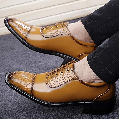 Image of Mens Height Increasing Formal Shoes for Men, Experience a Heightened Confidence Oxford
