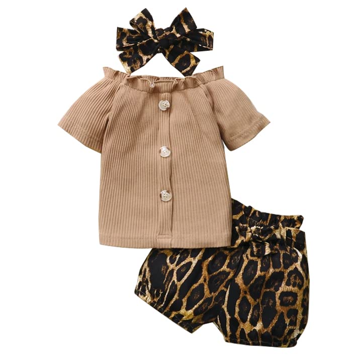Image of Aoswep Baby Girl Clothes Infant Newborn Girl Outfits Summer Clothes Romper Short