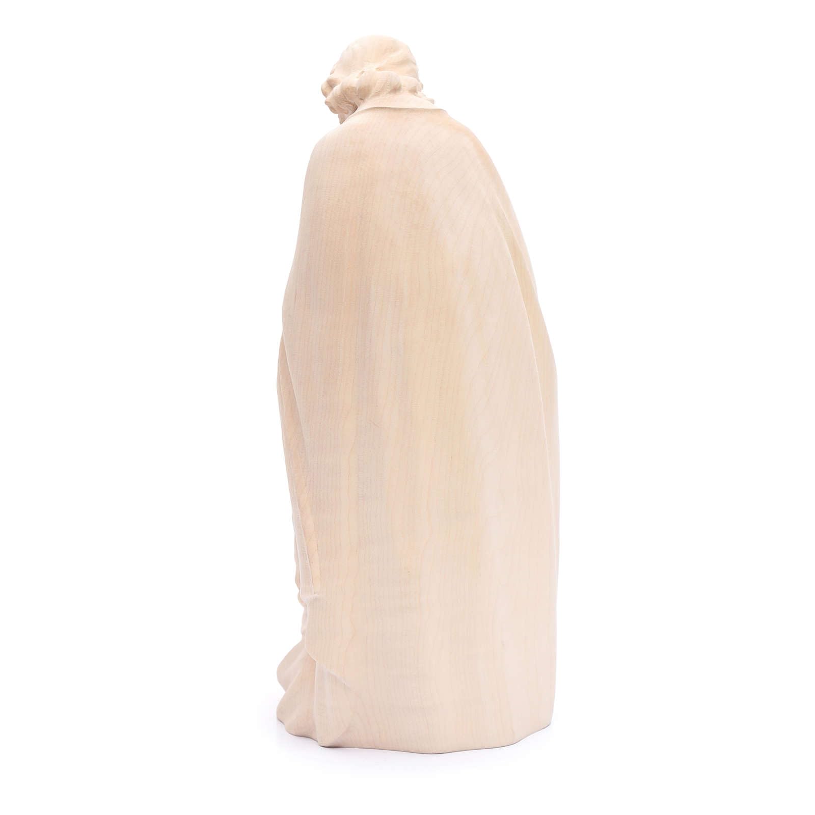 Holy Family in Natural Wood, 20 cm (7.88 inc.)