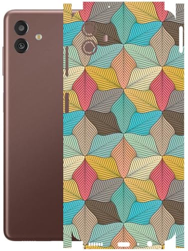 Image of AtOdds - Full Body Back Screen Guard Protector Film - Lamination Wrap Skin Sticker Compatible with Samsung Galaxy M13 (5G) | Scratchproof Matte Finish (Autumn)