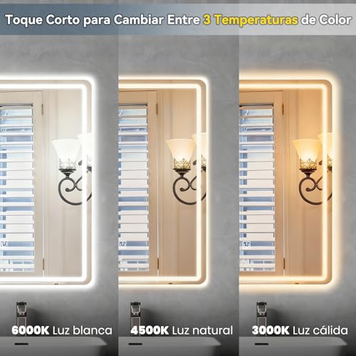 Consejos para Comprar Espejo smart deco los preferidos por los clientes. 24 Imagen adicional
