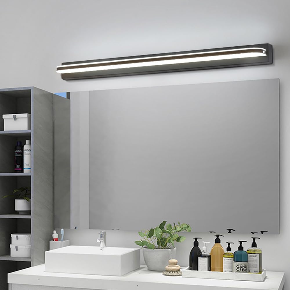 Apliques de pared LED para interiores, aplique LED para baño sobre espejo, lámpara de pared para tocador, iluminación de pared para baño, luz frontal para espejo de maquillaje, luz de tocador sob