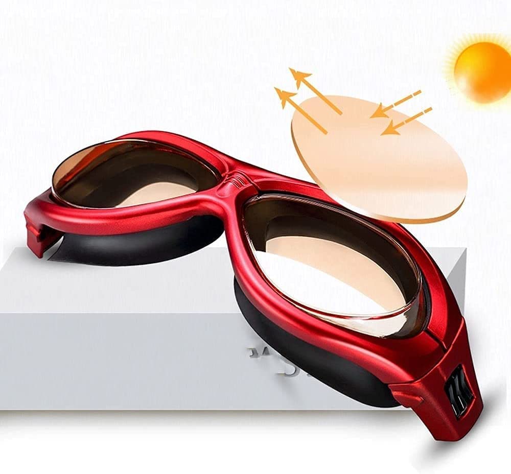 Occhialini da Nuoto, Occhialini da Nuoto Senza Perdite Protezione Completa Uomini Adulti Donne Giovani, Occhiali da Nuoto Antiappannamento Impermeabili (Color : A)