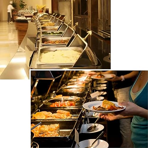Chafing Dish pour buffets chauffants et grandes réceptions amicales en inox - 5