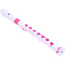 Nuvo Recorder; N320RDWPK; Recorder +; White/Pink; Key of C