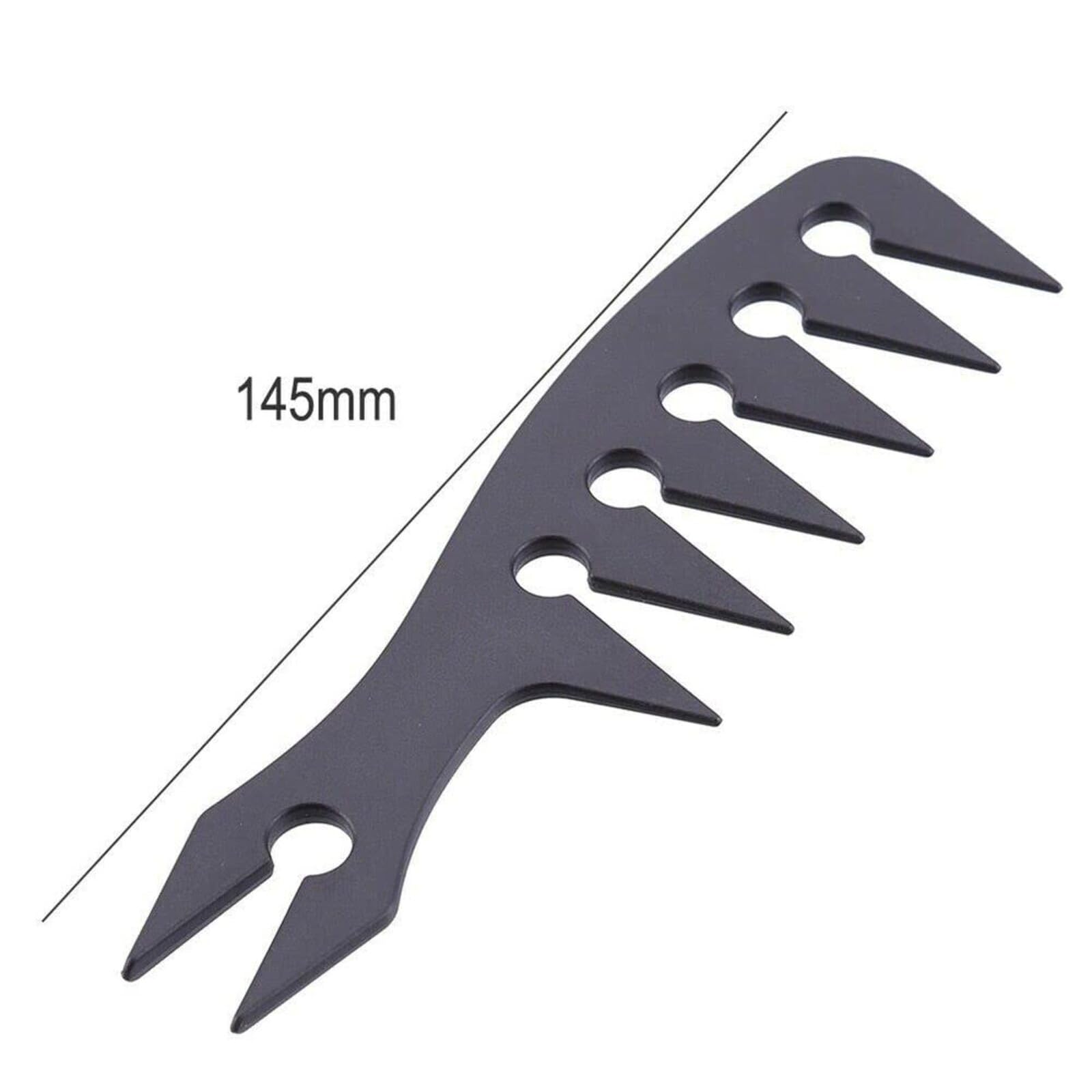 Men Hair Texture Wide Tooth Texturising Styling Comb Women Men Oil Head Hair Comb Most Hair Types Salon Barber Hair Grooming Styling Accessory Durable Material - Image 2