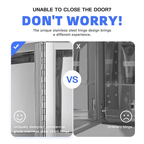 Dangjin 25 X 23 Inch Led Lighted Bathroom Medicine Cabinet With Mirror, Aluminum Surface Led Medicine Cabinet, Adjustable Glass Shelves, Waterproof And Rust-Resist, Wiring Power Supply, On/Off Button #TOP6