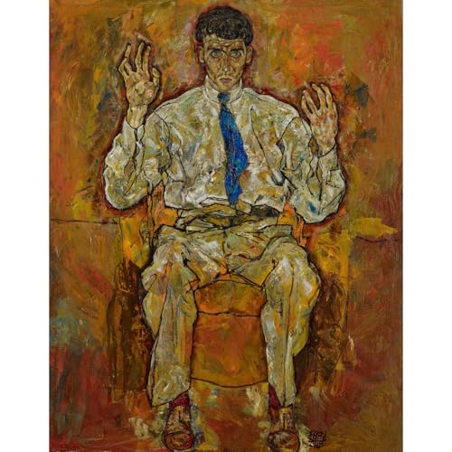 Impression Egon Schiele Portrait de Paris pour transformer votre salon en musée