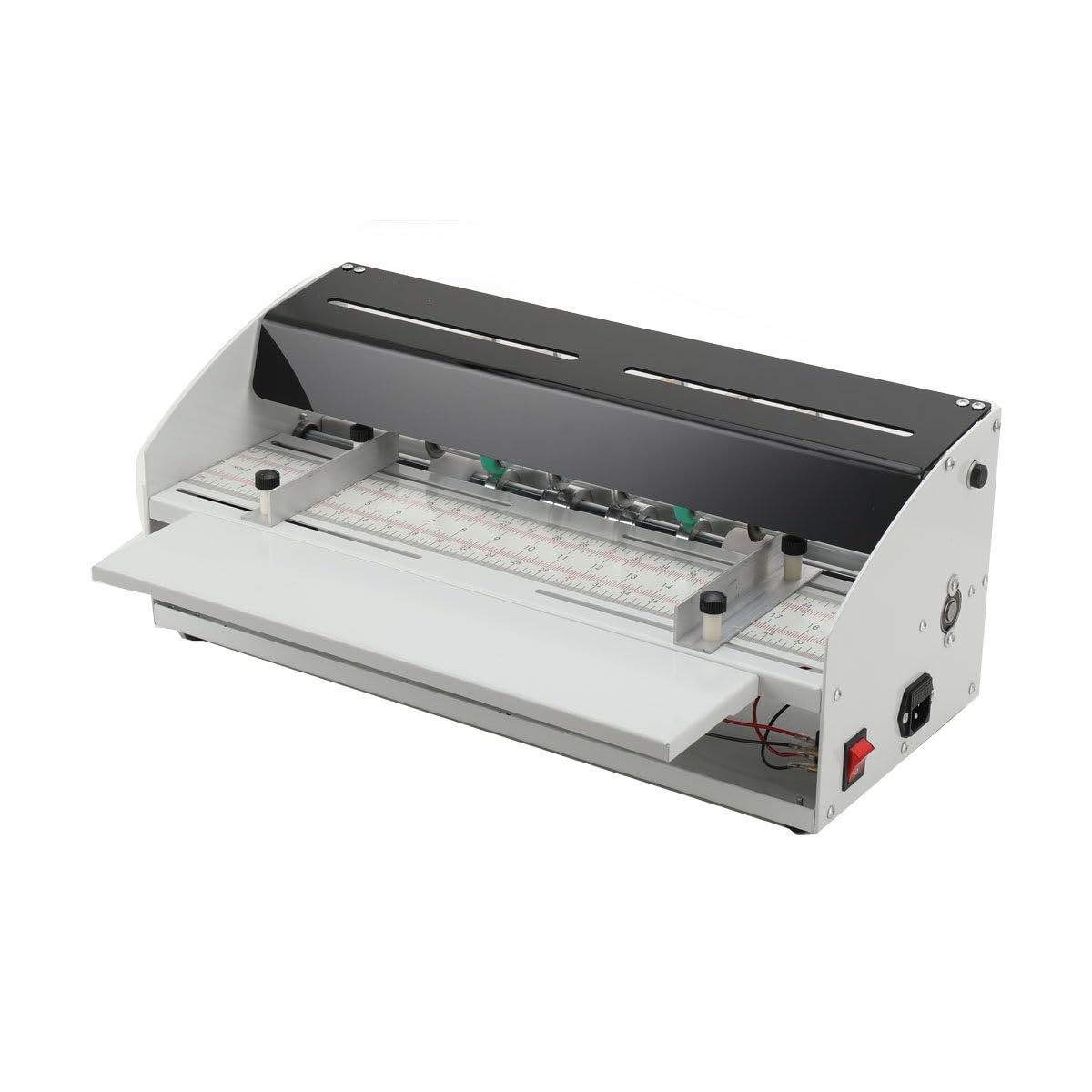 3 In 1 Rillmaschine 46CM, Elektrische Creasing Maschine Für Papier Profi Nutmaschine Einstellbare