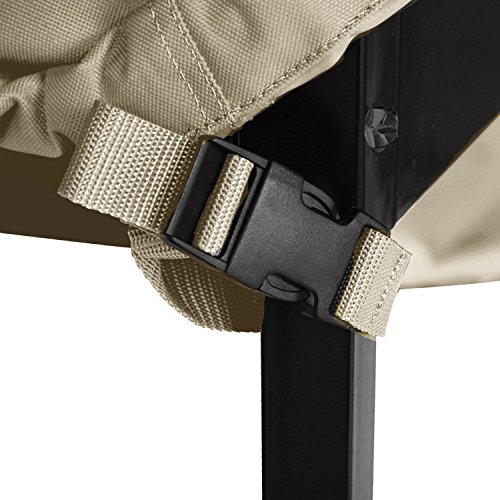 KHOMO GEAR Waterproof Heavy Duty Outdoor ac Cover air Conditioning Protector, Conditioner Outside Units, Tan - Thumbnail 5