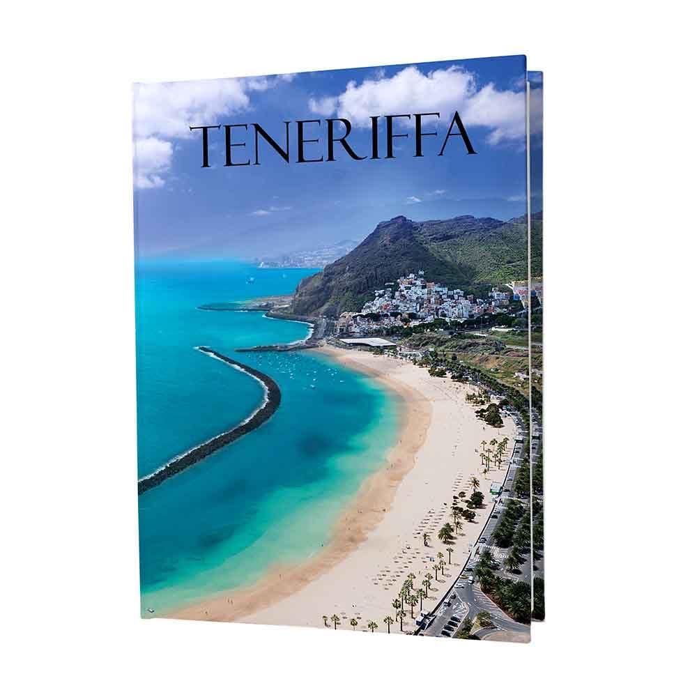 Urlaubsfotoalbum 15x21: Teneriffa, Fototasche für Fotos, Taschen-Fotohalter für lose Blätter, Urlaub Teneriffa, Handgemachte Fotoalbum