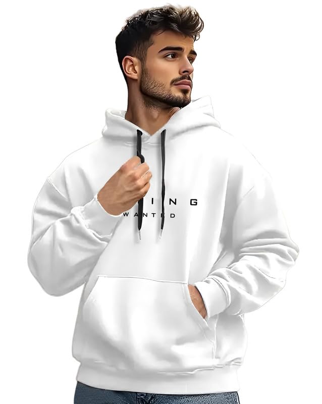 Oversized Hooded Sweatshirt for Man