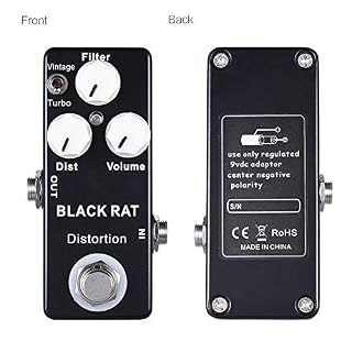 YMUZE Mosky Mini pédale de guitare avec interrupteur de dérivation True - Les Beatles, Paul McCartney, John Lennon, RIngo Starr, George Harrison YMUZE Mosky Mini pédale de guitare avec interrupteur de dérivation True – Image 5