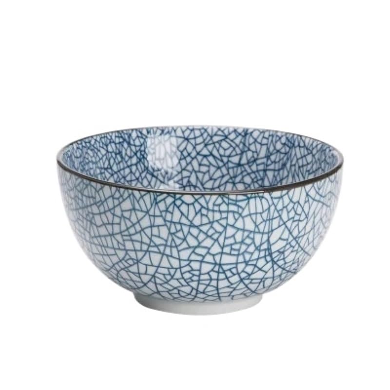 Assiette à dîner, assiettes à dîner, style chinois, bol de riz de cuisine classique en céramique bleu et blanc, grand bol à soupe de fenêtre, petite cuillère à thé, assiette à vaisselle, assiette