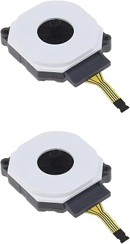 2Pcs 3D Button Analog Joystick Stick Replacement Compatible with Nintendo New 3DS XL New 2DS 3D Analogue Joystick Control Button Parts